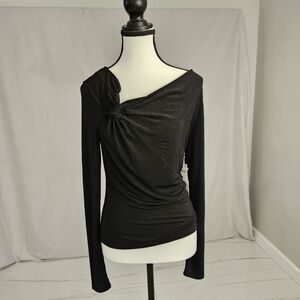 LIKE NEW✨️GOOD AMERICAN Size 2 Black Top